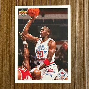 1991 MICHAEL JORDAN Upper Deck trading card #48